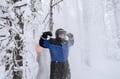 Snowmobile Safari to a Reindeer Farm