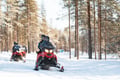 Snowmobile Safari to a Reindeer Farm