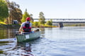 Canoeing trip in Rovaniemi