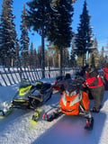 Introduction to snowmobiling - Learn the basic skills of driving snowmobile