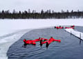 Arctic Ice Floating, Levi — daytime winter experience