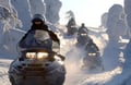 Full Day Snowmobile Tour in Rovaniemi