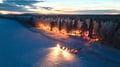 Private: Snowmobile Safari from Riverside Lodge - 3h