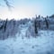 Korouoma Frozen Waterfall with Photography
