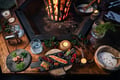 Dinner in a Glass Igloo Under Northern Lights