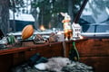 Dinner in a Glass Igloo Under Northern Lights