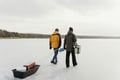 Ice Fishing Adventure in Levi with local guide
