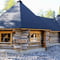 Luxury Log Sauna and Finnish Dinner Summer, 3 hours (Private Tour)