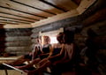 Luxury Log Sauna and Finnish Dinner Summer, 3 hours (Private Tour)