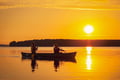 Canoeing under the Midnight Sun in Rovaniemi