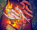 ARCTIC CIRCLE FISHING AND FISH SOUP ON THE FIRE
