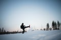 Snowshoe adventure in the Wilderness in Levi