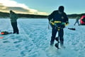 Snowshoeing and Ice Fishing Trip