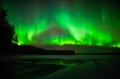 Green explosion in the sky above Lapland!