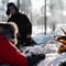 Reindeer herd and Winter Fishing Experience