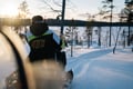 Reindeer herd and Winter Fishing Experience