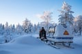 3 h electric snowmobile safari in Rovaniemi