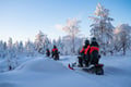 3 h electric snowmobile safari in Rovaniemi