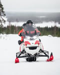 3 h electric snowmobile safari in Rovaniemi