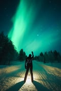 Saariselkä: Aurora Hunting Guarantee Tour with Photography (PRIVATE)