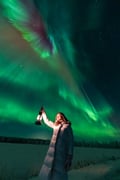 Saariselkä: Aurora Hunting Guarantee Tour with Photography (PRIVATE)