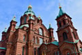 The Uspenski Cathedral stands as a prominent representation of the significant influence that Russia has had on Finnish history.