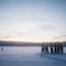 Backcountry skiing adventure in Levi