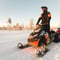 Thrill of Snowmobiling for Adults Only