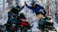 Thrill of Snowmobiling for Adults Only
