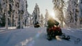 Thrill of Snowmobiling for Adults Only