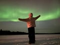Northern Lights in Peace and Privacy