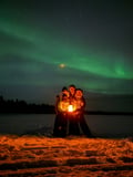 Northern Lights in Peace and Privacy