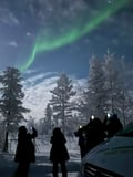Northern Lights in Peace and Privacy