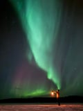 Northern Lights in Peace and Privacy