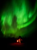 Northern Lights in Peace and Privacy