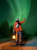 Northern Lights in Peace and Privacy