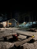 Wooden Sauna & Ice Dip by a Private Lake with Dinner (PRIVATE)