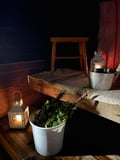 Wooden Sauna & Ice Dip by a Private Lake with Dinner (PRIVATE)