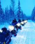 Private Levi Snowmobile Safari – Around Levi Fell (3 Hours)