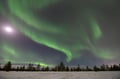 AURORA HUNTING WITH SNOWSHOES