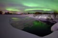 AURORA HUNTING WITH SNOWSHOES