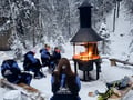 Rovaniemi: Korouoma Canyon Frozen Waterfalls Hike Tour & BBQ - Small Group