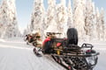 Snowmobile tour: 3 Hour Safari around Levi to an Authentic Lapp Café