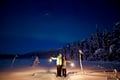 Aurora Picnic by Campfire at Private Happy Fox Farm, 3 hours (Private Tour)