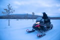 Fast and easy snowmobile safari