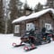 Private fast and easy snowmobile safari
