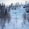 5KM HIKE IN KOROUOMA CANYON AMONG SPECTACULAR FROZEN WATERFALLS