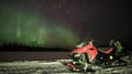 Snowmobile Safari to Search for Northern Lights
