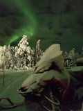 Snowmobile Safari to Search for Northern Lights