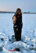Husky Ride, Reindeer Ride and Ice Fishing One Day Experience